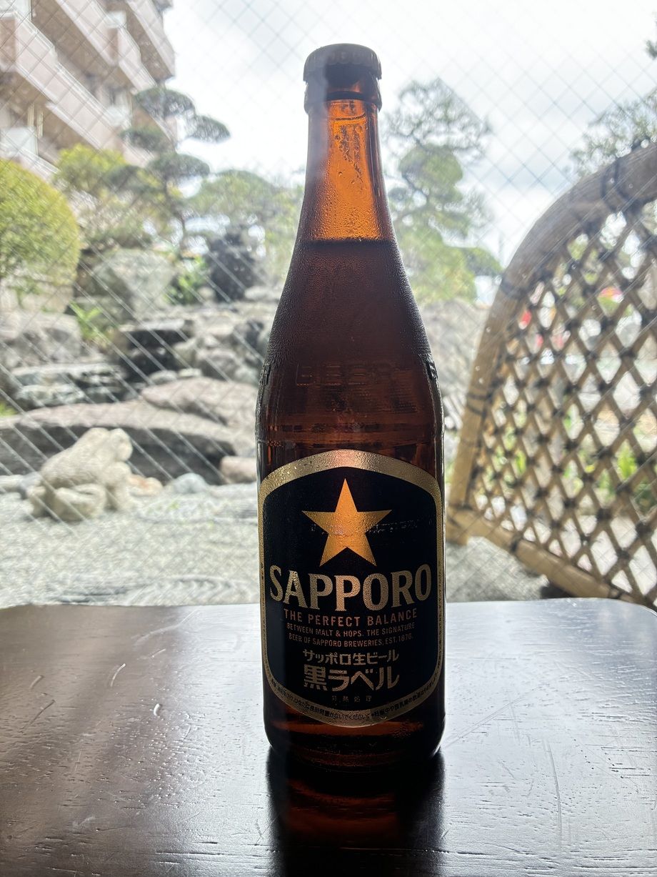 サッポロ生ビール黒ラベル（700円）
