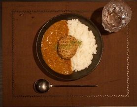 ハンバーグカレー(ポークカレー)