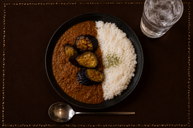 なすカレー(ポークカレー)