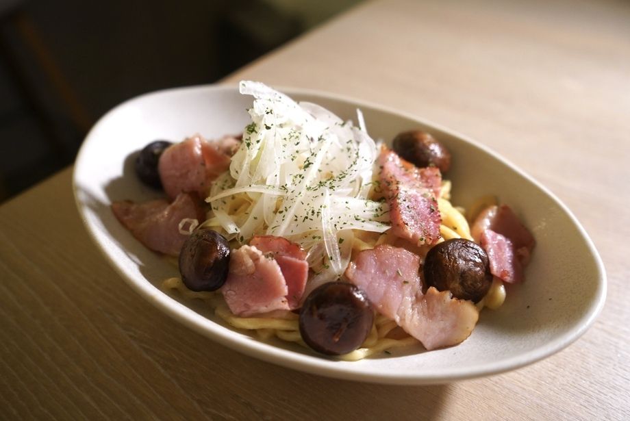 ✨New✨ 🐟濃厚ノルウェーサーモンのクリーム生パスタ 