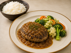 シャリアピンソースハンバーグ