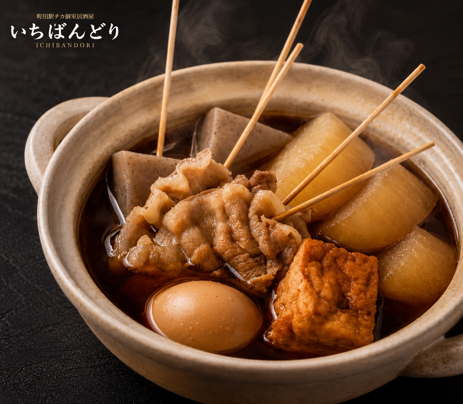 お手軽♪おでん食べ飲み放題！秋冬のちょい飲み会に！