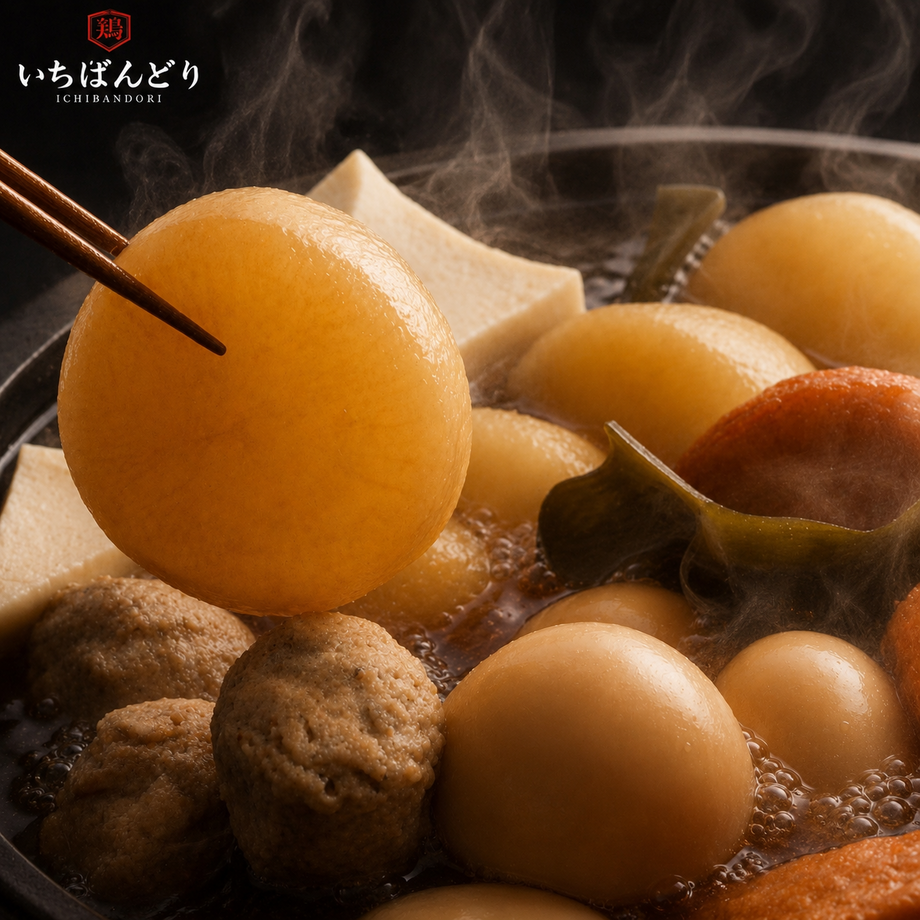 人気のおでん食べ飲み放題コース♪秋冬仕様の宴会にどうぞ