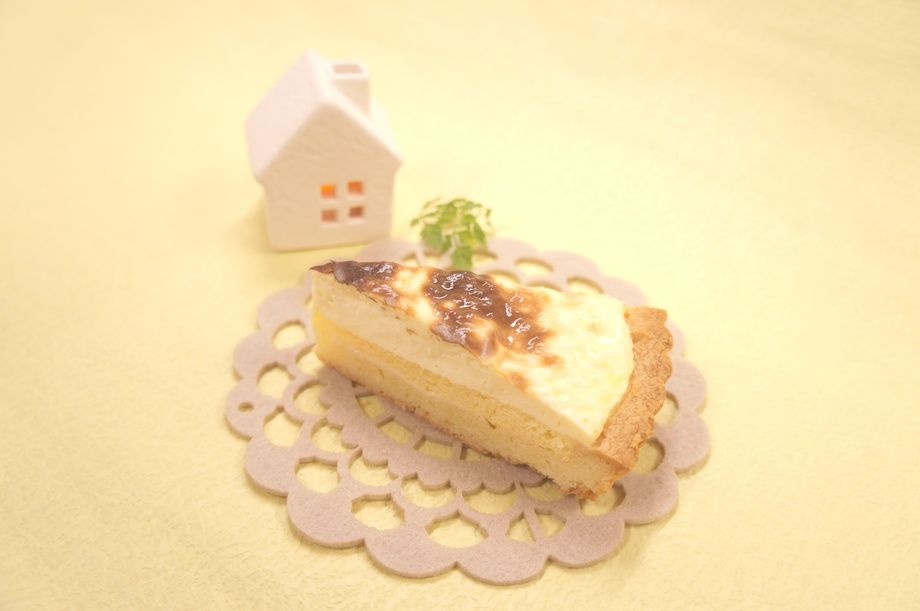クリームチーズのタルト
