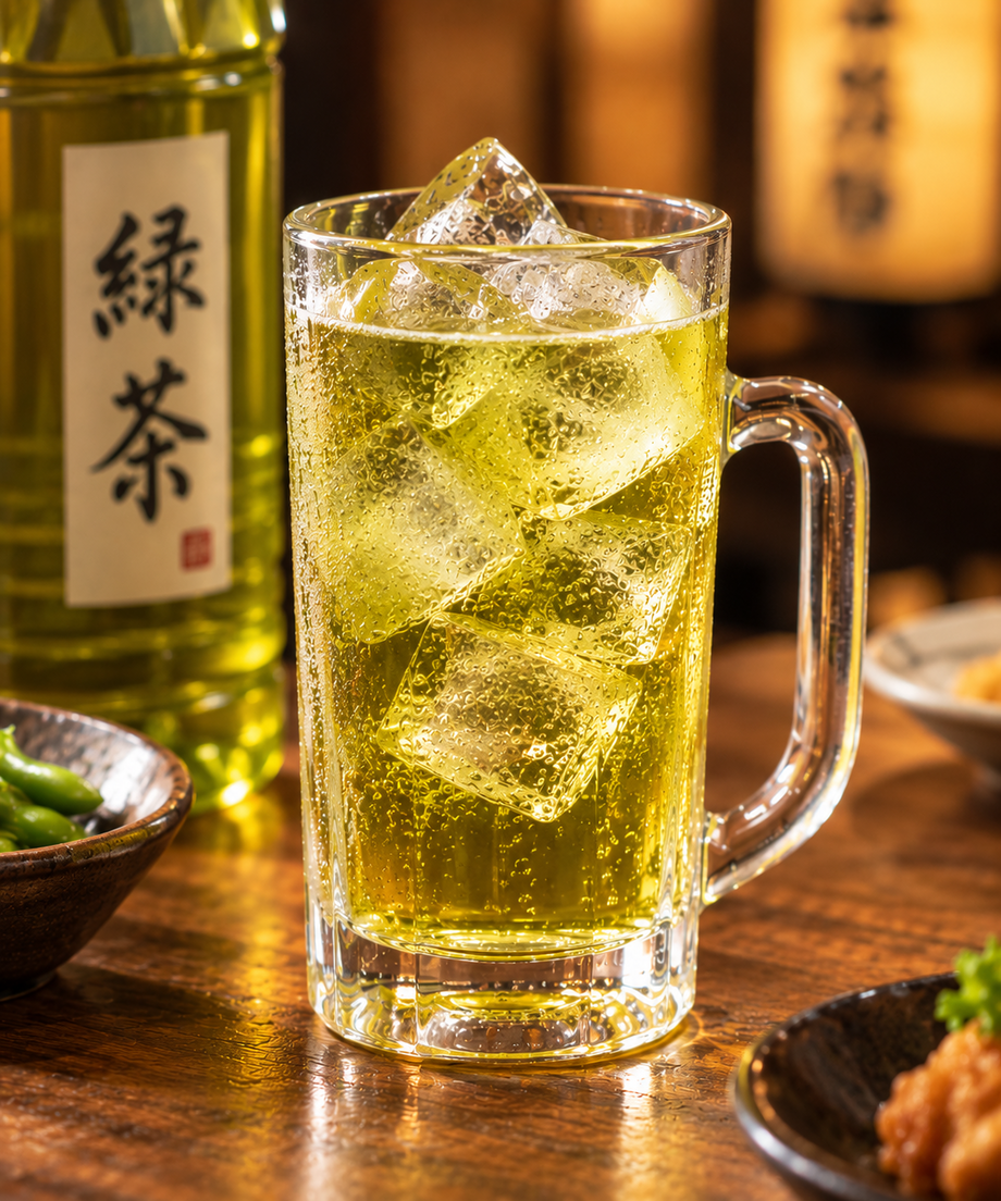 【焼酎】緑茶ハイ