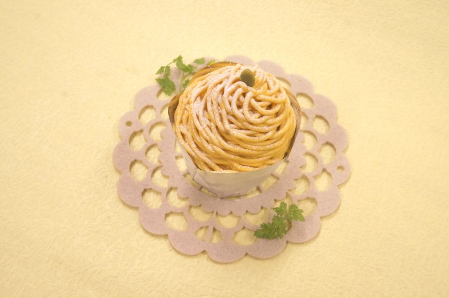 カボチャのモンブラン