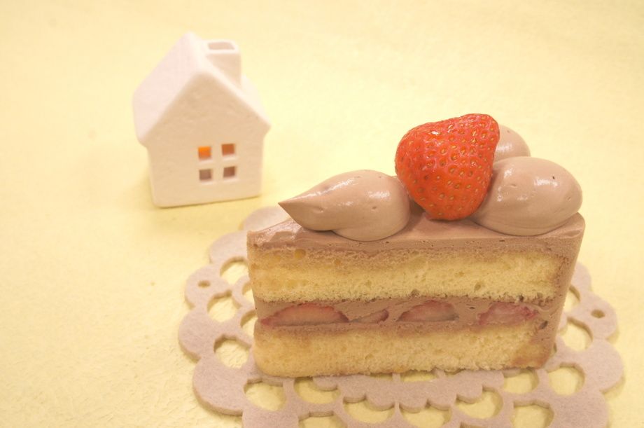 生チョコショートケーキ