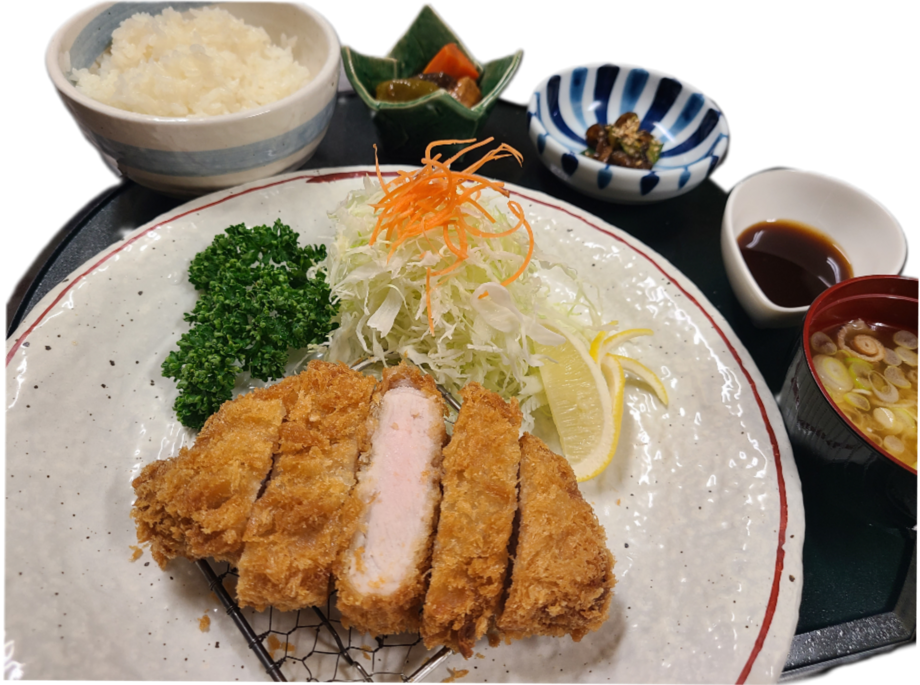 とんから定食 (みそ汁付き)（1780 (税込1958)）
