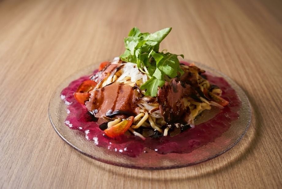 ✨New✨【サラダセット】🍇🍝ナガノパープルと生ハムの冷製パスタ