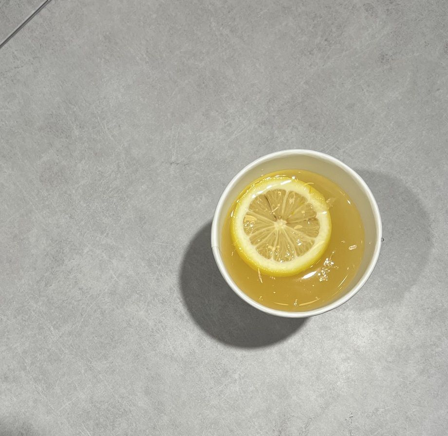 ホットゆず茶