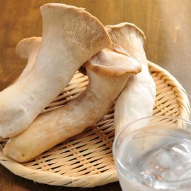 鉄板エリンギ焼き