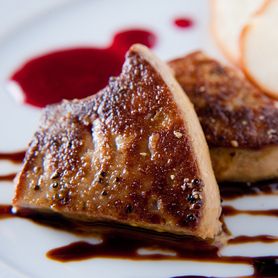 鉄板フォアグラステーキ