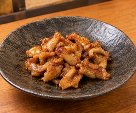 鶏皮炒め好きん(塩)