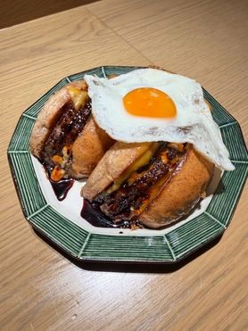 ONI BURGER~てりやき月見~ダブルパティ
