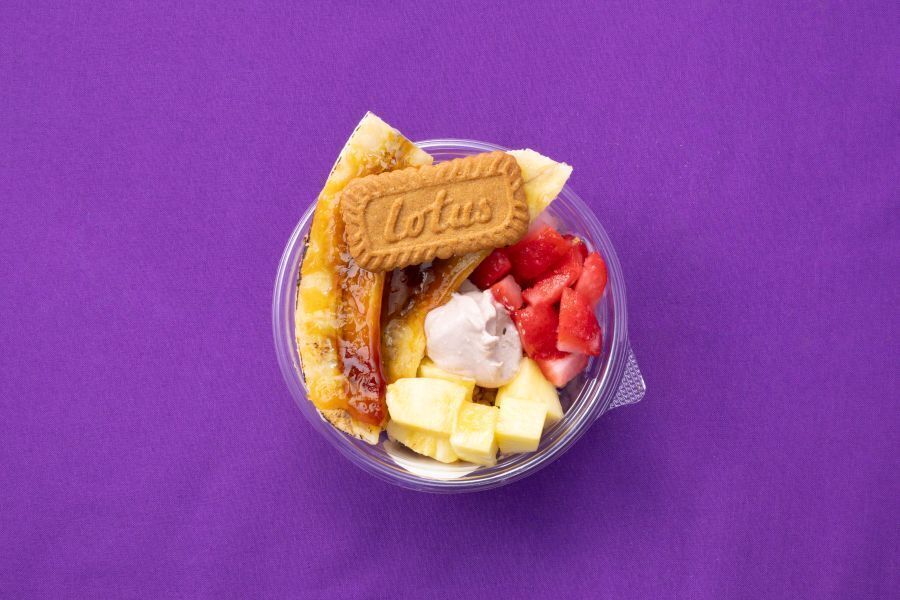 バナナブリュレグリークヨーグルト