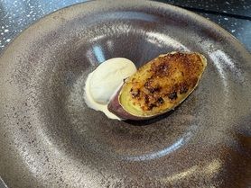 【八木商店✖️焼き芋】やぎぃもブリュレ　アイス付き