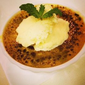 カボチャのブリュレ(期間限定)