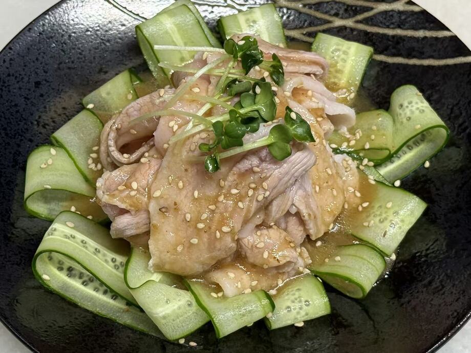 ＫＹＢ豚のバラ肉冷しゃぶ