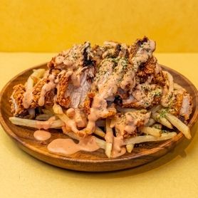 ポテチキセット(もも2個+無限ポテト1人前)