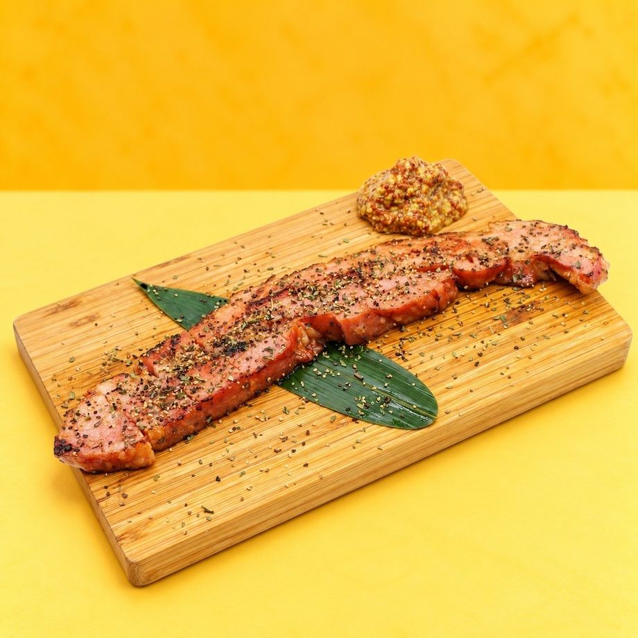 厚切りベーコン1本焼き