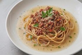 安定の美味しさ　ミートソース