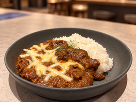 チーズカレー(ポークカレー)