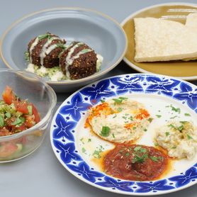 イスラエル定番前菜④種盛り
