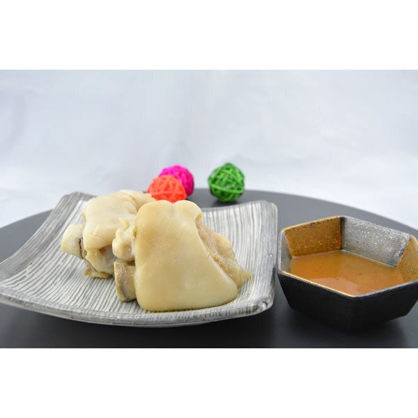 豚足　自家製酢味噌（500円）