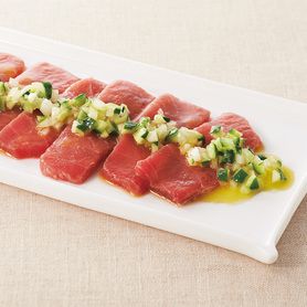 マグロのカルパッチョ