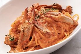 ワタリガニのパスタ
