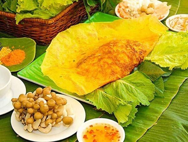 (V)BANH XEO CHAY/Vietnamese vegan pancake (V) ベジタリアンバインセオ