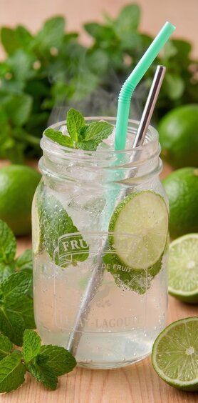 モヒトソーダ Cocktail Soda Bạc Hà