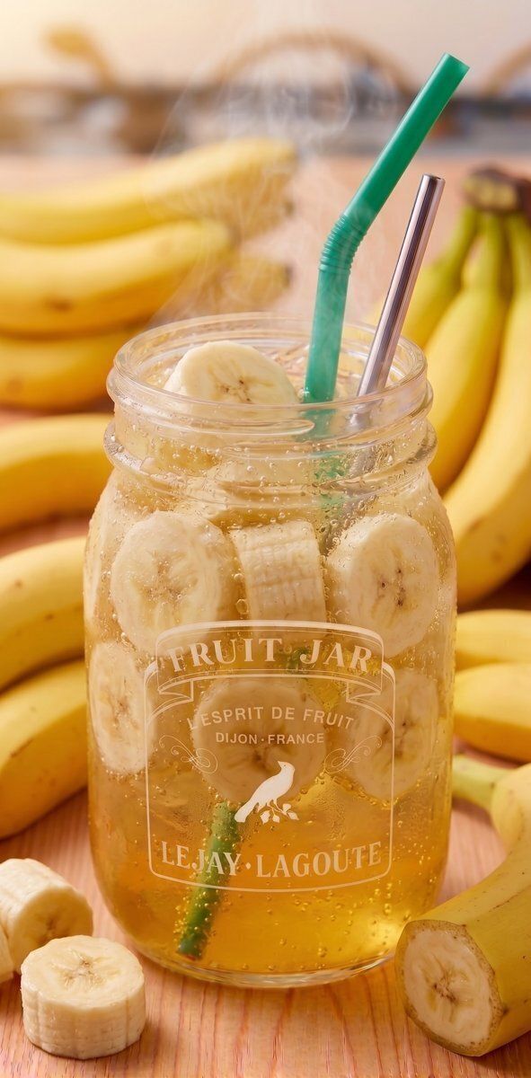 バナナソーダ Cocktail Soda Chuối