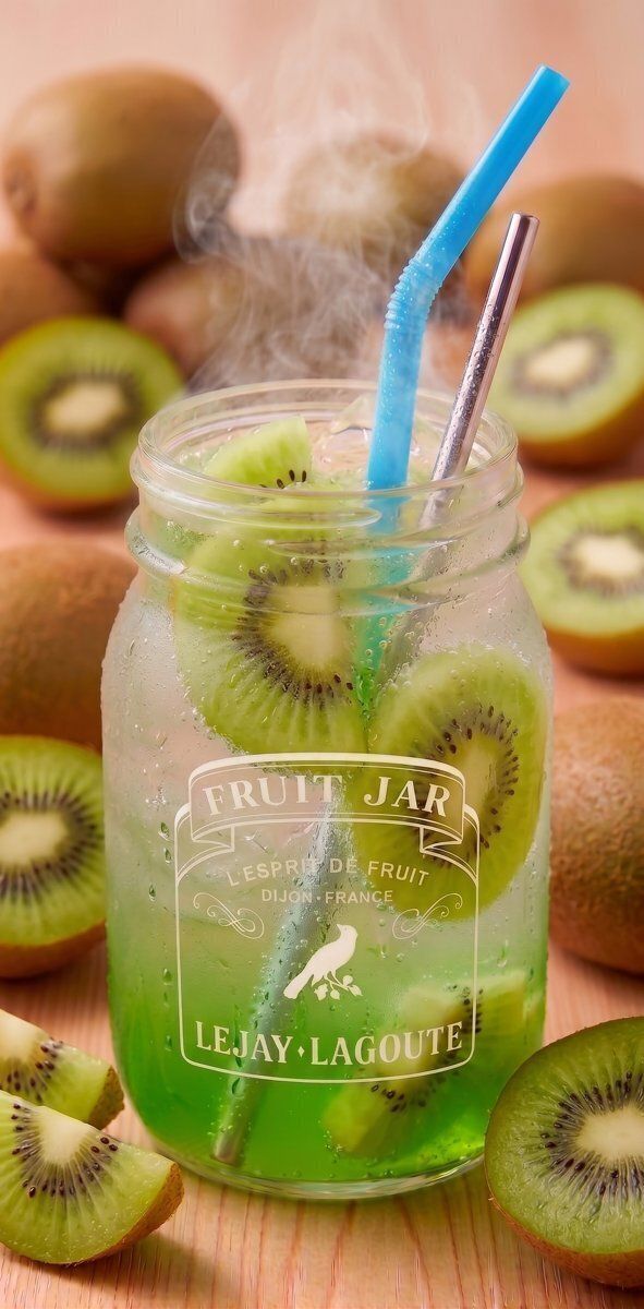 キウイソーダ Cocktail Soda Kiwi