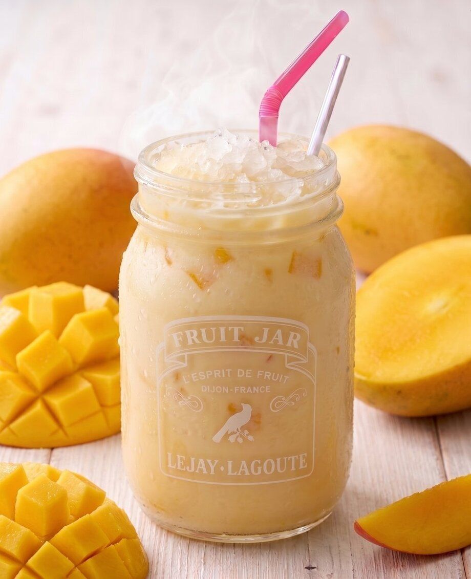 マンゴーミルク Cocktail Sữa Xoài