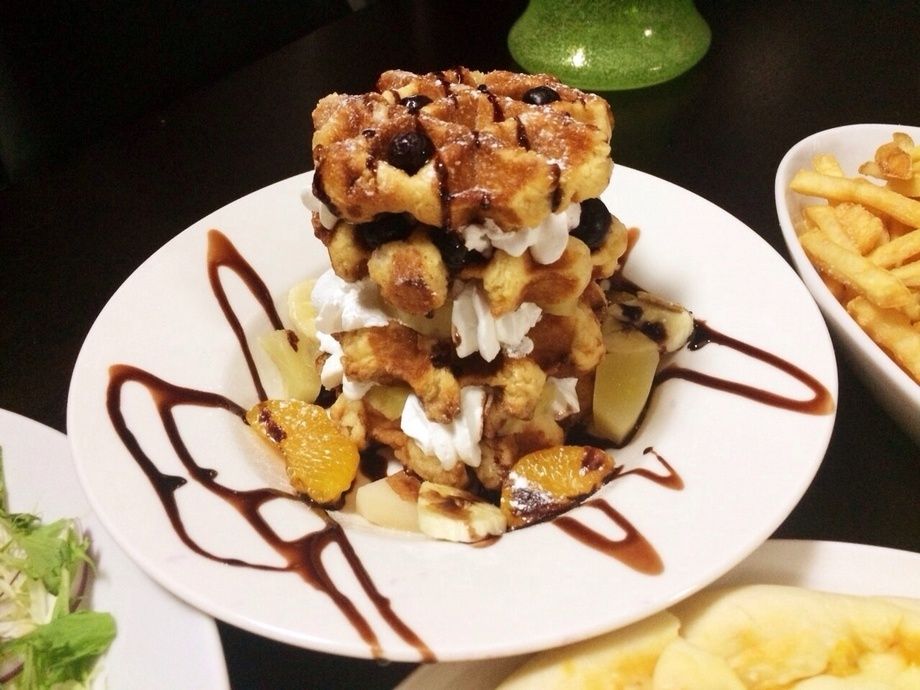 ワッフルタワー（900円）