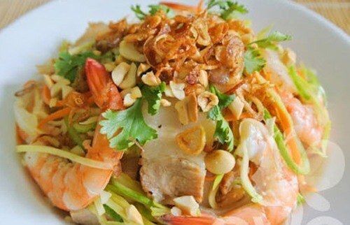 エビ　サラダ Gỏi Tôm