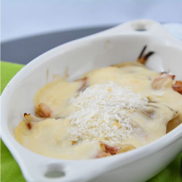 オニオンベーコングラタン（600円）