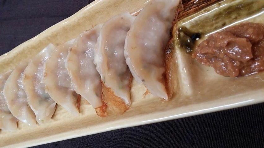 麹餃子(8ケ)（580円）