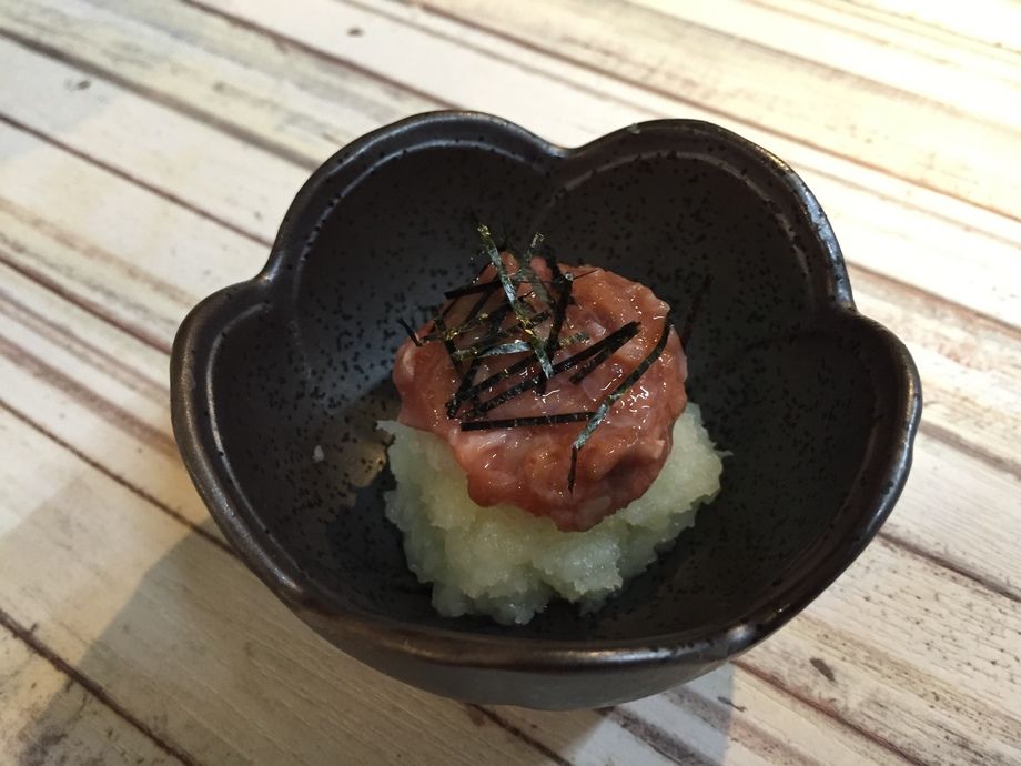 鯛わた塩辛（450円）