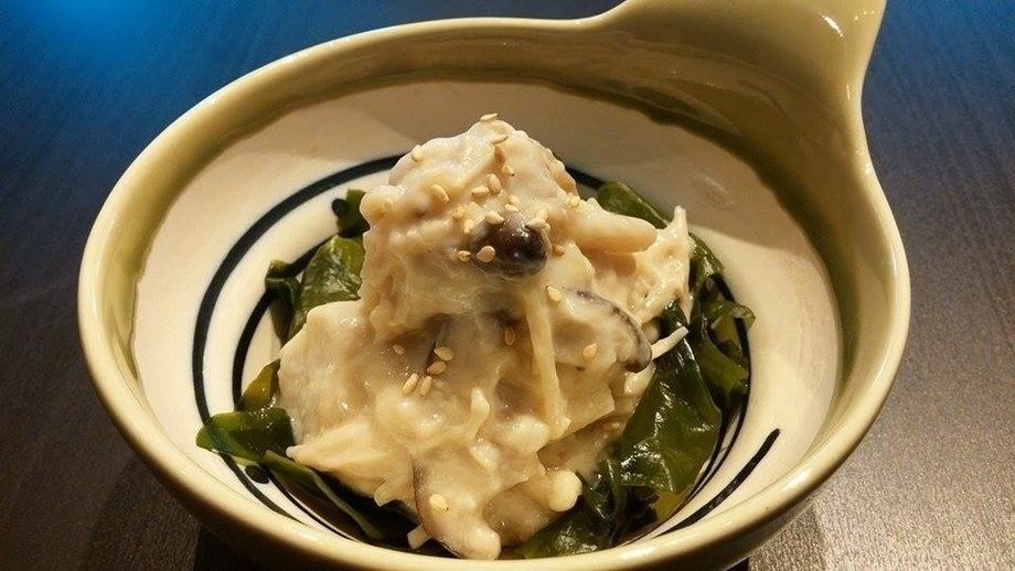 キノコの味噌っかす（400円）