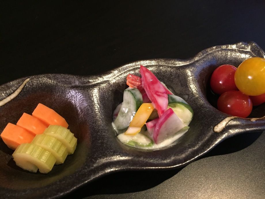 漬け物盛り合わせ 中盛り（720円）