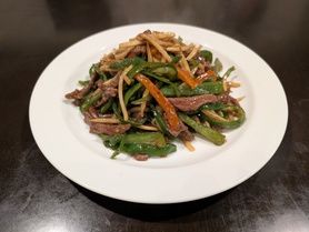 青椒牛肉絲