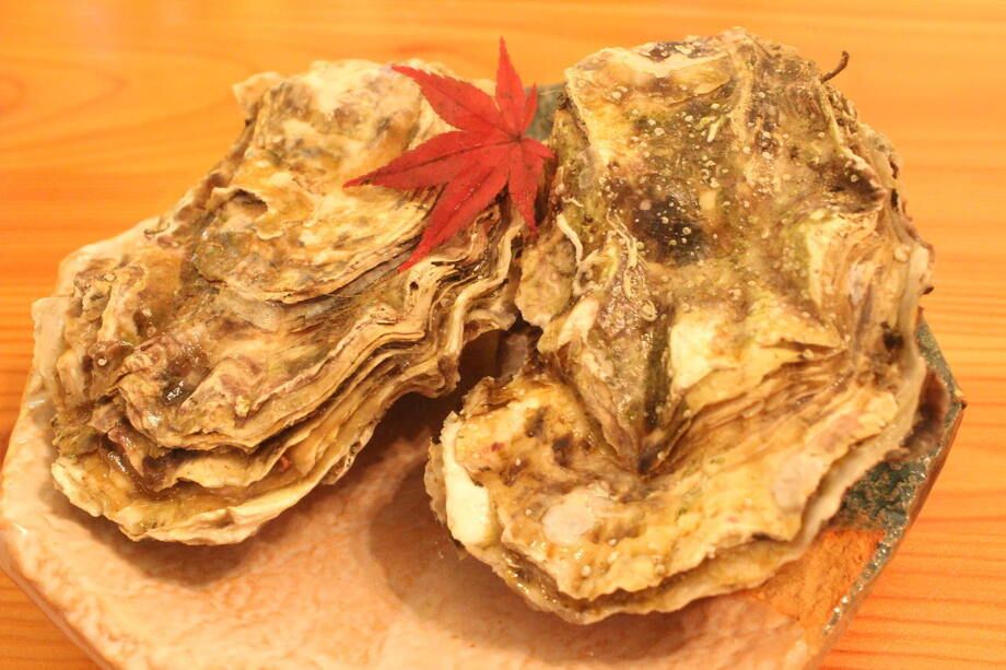 北海道厚岸の生ガキ（480円）