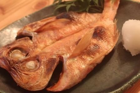 金目鯛開焼き（980円）