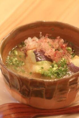 茄子の揚げ出し