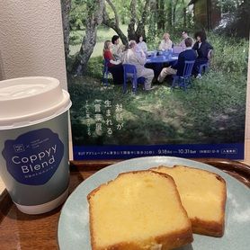 ケーキセット(カトルカール2個とCoppyy Blend)