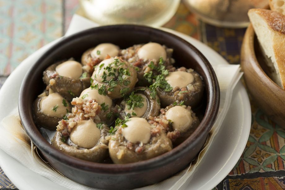 マッシュルームのシェリー酒煮