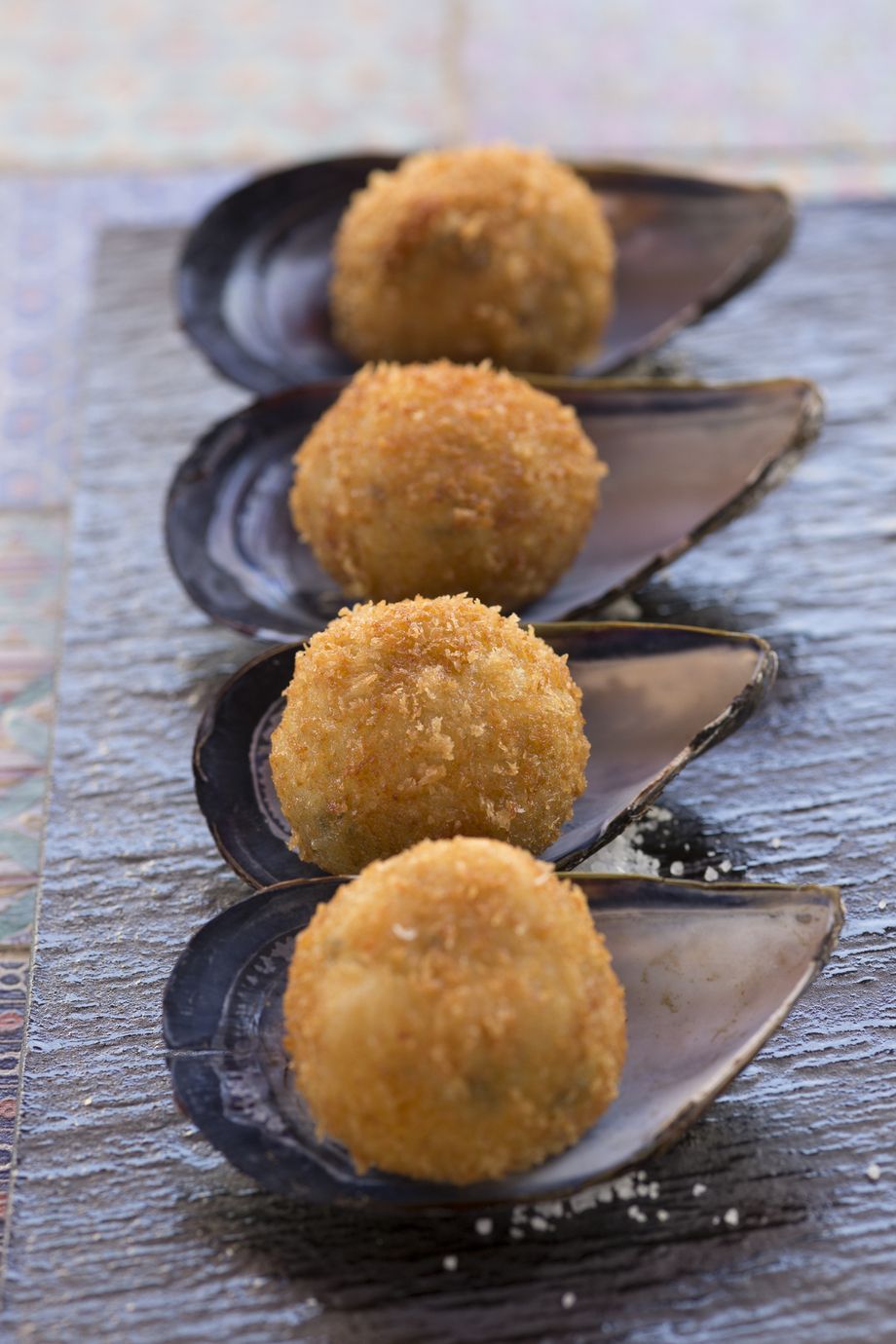 ・ベシャメルソースとムール貝のクロケット