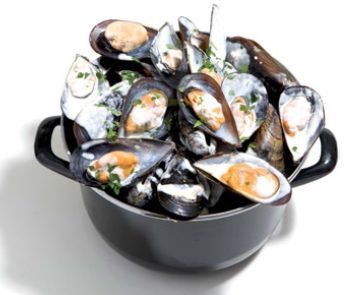 【ムール＆フリット】 ブルーチーズソース